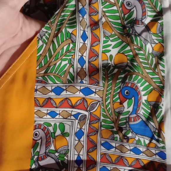 BNWOT Tory Burch Printed Silk pants  In Something Wild Stripe size 10 - Picture 4 of 12